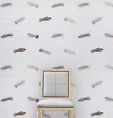Manos Neutral by Charlap Hyman & Herrero Surrealist Mural Wallpaper – Schumacher 5014481