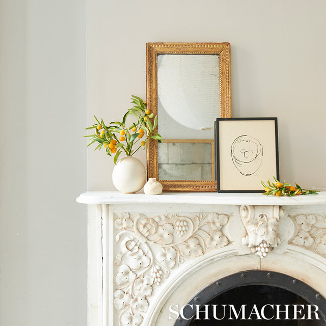 Performance Linen Wallcovering Ivory by Schumacher – Patterson Flynn 5014520