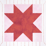 Alexander Red & Earthy Pink Geometric Wallpaper – Schumacher 5014550