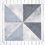 Alexander Dutch Green & Slate Geometric Wallpaper – Schumacher 5014552