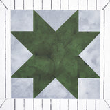 Alexander Dutch Green & Slate Geometric Wallpaper – Schumacher 5014552