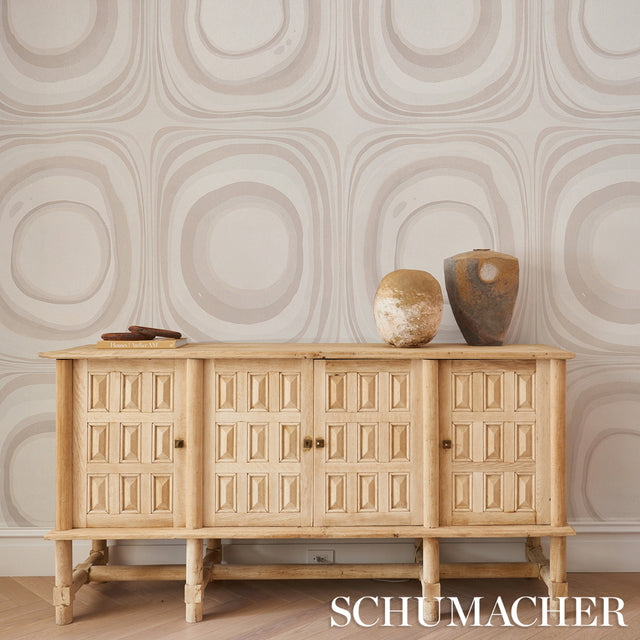 Mood Ring Ghost by Backdrop Modern Marbled Wallpaper – Schumacher 5014570