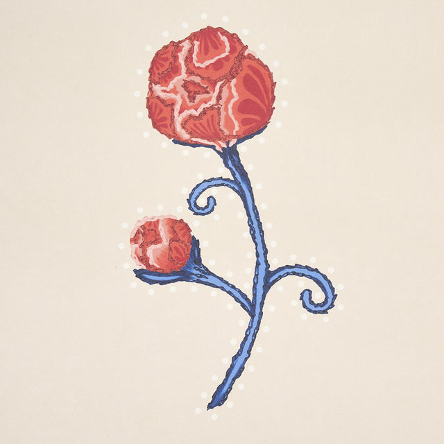 Rhinestone Cowboy Poppy by Schumacher Backdrop Collection Floral Wallpaper – Schumacher 5014580
