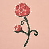 Rhinestone Cowboy Pink Floral Wallpaper by Schumacher – 5014584