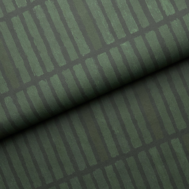 WABI-SABI Moss by Schumacher Geometric Grid Wallpaper – Schumacher 5014591