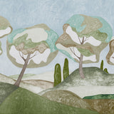 Forest Hills Panel Set Sky by Abel Macias Scenic Wallpaper Mural – Schumacher 5014650