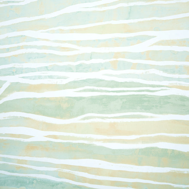 Terra Panel Set Jade by Abel Macias Abstract Wallpaper – Schumacher 5014700