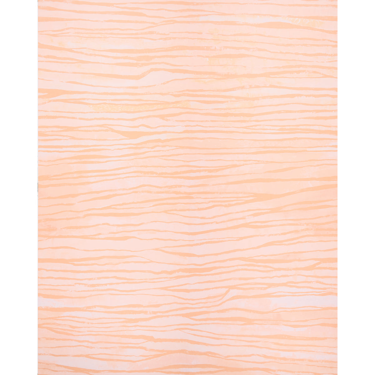 Terra Panel Set in Canyon by Abel Macias for Schumacher, a large-scale wallpaper with irregular stripes and tonal variations inspired by desert rock formations.