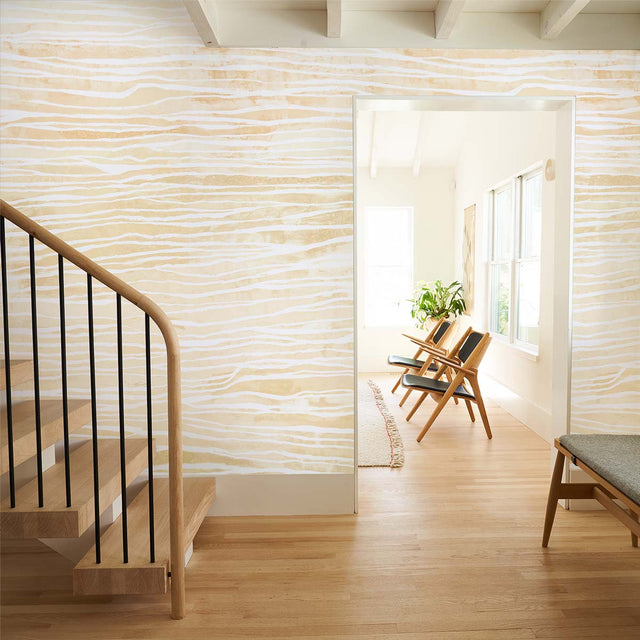 Terra Panel Set Erosion by Abel Macias Abstract Desert Wallpaper – Schumacher 5014703