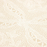Cosette Lace Sand by Schumacher Intricate Floral Lattice Wallpaper – Schumacher 5014721