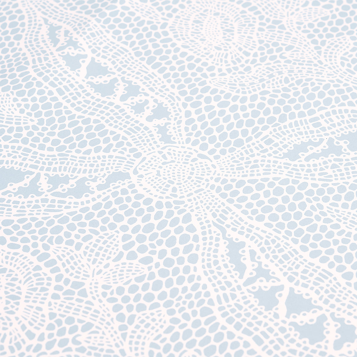 Cosette Lace Cornflower by Schumacher Intricate Floral Lattice Wallpaper – Schumacher 5014722