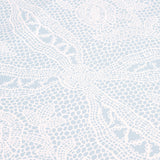 Cosette Lace Cornflower by Schumacher Intricate Floral Lattice Wallpaper – Schumacher 5014722
