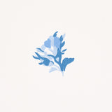Margie Floral Porcelain by Schumacher Delicate Blue Rosebud Wallpaper – Schumacher 5014740