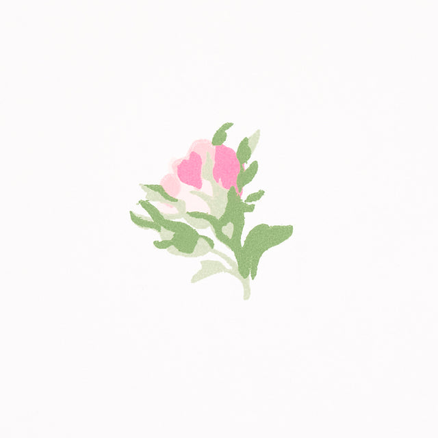Margie Floral Rose by Schumacher Delicate Vintage-Inspired Floral Wallpaper – Schumacher 5014742