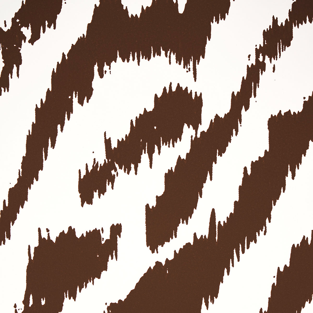 Quincy Cocoa Animal Print Wallpaper – Schumacher 5014751