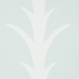 Acanthus Stripe Ivory on Mineral by Schumacher Botanical Stripe Wallpaper – Schumacher 5014770