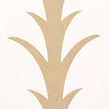 Acanthus Stripe Gold on Ivory by Schumacher – Celerie Kemble Designer Wallpaper – 5014772