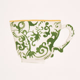 Onie's Teacups Spring Green by Schumacher Chinoiserie Teacup Wallpaper – Schumacher 5014781