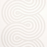 Giraldi Pumice by Schumacher Modern Stripe Wallpaper – Schumacher 5014790