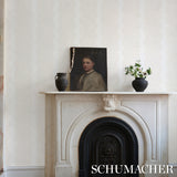 Giraldi Pumice by Schumacher Modern Stripe Wallpaper – Schumacher 5014790