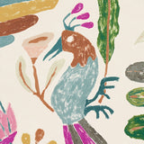 Canopy Multi Birds by Abel Macias Playful Birds and Florals Wallpaper – Schumacher 5014831