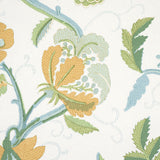 Indali Citron & Mineral by Schumacher Embroidered Floral Wallcovering – Schumacher 5014860