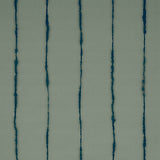 Ephemera wallpaper in teal gray by Backdrop for Schumacher, featuring hand-painted watercolor vertical stripes.