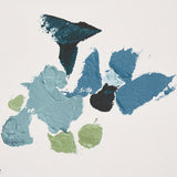 Fairfarren Teal by Backdrop Abstract Floral Wallpaper – Schumacher 5014880