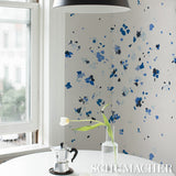 Fairfarren Clean Blue by Backdrop Abstract Painterly Wallpaper – Schumacher 5014884