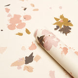 Fairfarren Warm Pink by Backdrop Abstract Wallpaper – Schumacher 5014885