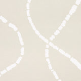 Turini Light Beige by Backdrop Modern Vermicelli Wallpaper – Schumacher 5014891