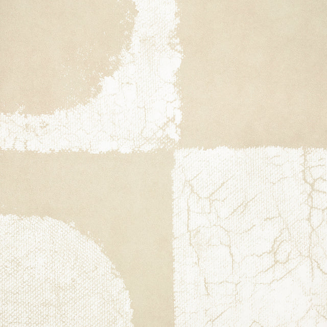 THE CLOISTERS PANEL SET Warm White Abstract Architectural Mural Wallpaper – Schumacher 5014900