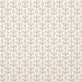 Gardenia wallpaper in Flax by Neisha Crosland for Schumacher, featuring a small-scale stylized floral pattern with delicate flower sprigs.