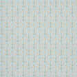 Gardenia wallpaper in Egg Blue by Neisha Crosland for Schumacher, featuring a small-scale stylized floral stripe pattern.