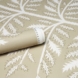 Thistle Neutral by Neisha Crosland Digital Print Wallpaper – Schumacher 5014951