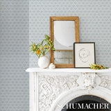 Pollen Delft by Neisha Crosland Abstract Floral Wallpaper – Schumacher 5014961