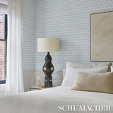 Pollen Delft by Neisha Crosland Abstract Floral Wallpaper – Schumacher 5014961