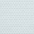 Pollen Delft by Neisha Crosland for Schumacher - abstract floral blue and white wallpaper, shown in room and detail views