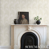 Banana Leaf Ivory by Neisha Crosland Modern Botanical Wallpaper – Schumacher 5014981