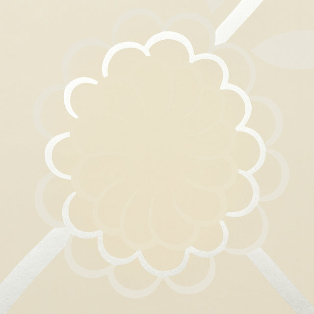 Birdtree Silver by Neisha Crosland Modern Floral Wallpaper – Schumacher 5014991