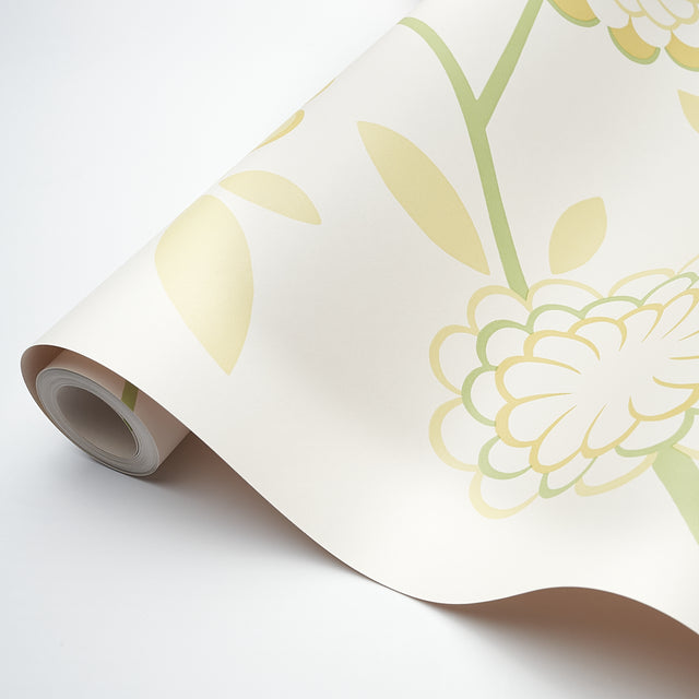 Birdtree Mimosa by Neisha Crosland Modern Floral Wallpaper – Schumacher 5014992