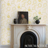Birdtree Mimosa by Neisha Crosland Modern Floral Wallpaper – Schumacher 5014992