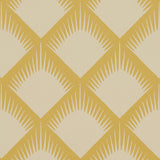 Maize Mustard by Neisha Crosland Trellis Wallpaper – Schumacher 5015042