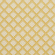 Maize wallpaper in mustard by Neisha Crosland for Schumacher, featuring a dynamic trellis pattern inspired by Navajo motifs.