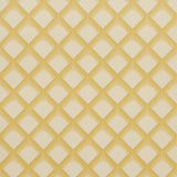 Maize wallpaper in mustard by Neisha Crosland for Schumacher, featuring a dynamic trellis pattern inspired by Navajo motifs.