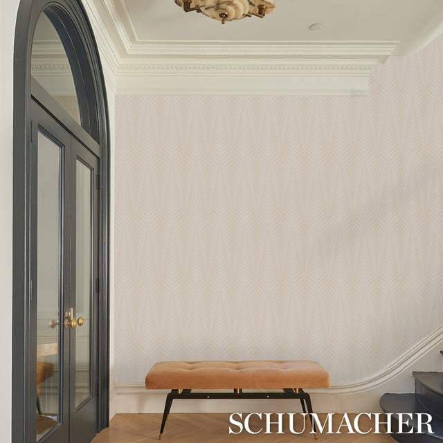 Zebra Stone White by Neisha Crosland Modern Abstract Animal Wallpaper – Schumacher 5015060