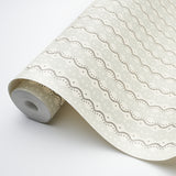 Centipede Stripe Pumice by Neisha Crosland Designer Wallpaper – Schumacher 5015071