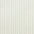 Centipede Stripe wallpaper in Pumice by Neisha Crosland for Schumacher, featuring a scalloped stripe and dot pattern in a neutral colorway.