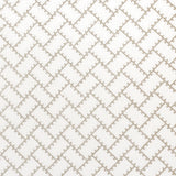 Parterre Silver by Neisha Crosland Geometric Wallpaper – Schumacher 5015081