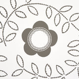 TUDOR ROSE Charcoal White by Schumacher Neisha Crosland Floral Wallpaper – Schumacher 5015100